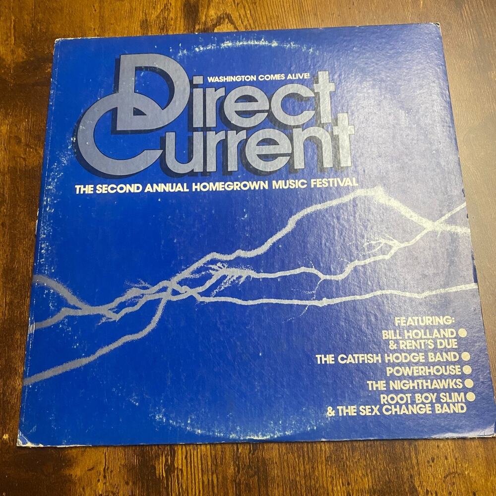 VARIOUS: direct current - second annual home grown music festival 12" LP 33 RPM